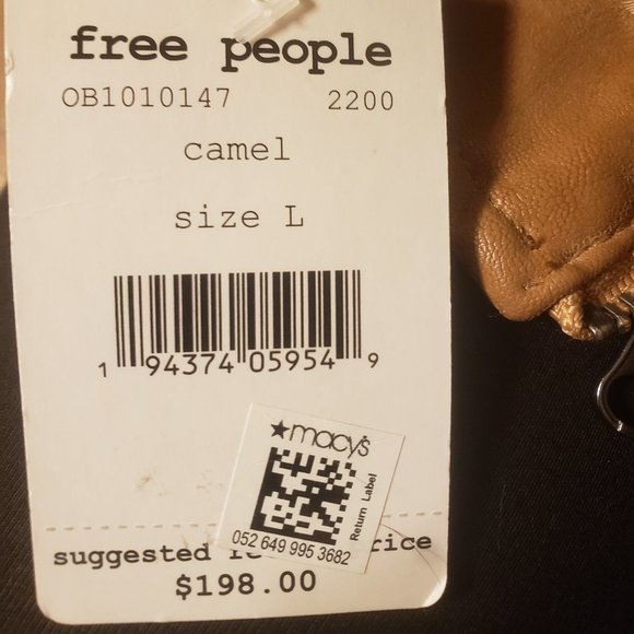 NWT Free people bomber jacket BRAND NEW - Picture 4 of 7